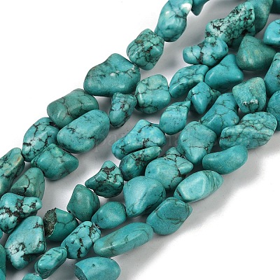 Природные Говлит бисер нитей G-N0312-01B-1