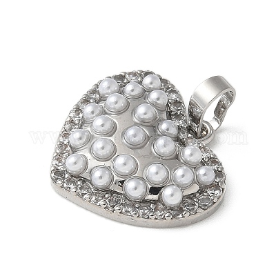 Латунные микро проложить кубического циркония подвески KK-P290-07A-P-1