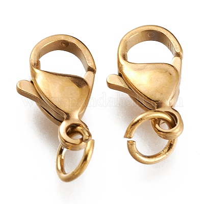 Ионное покрытие (ip) застежки-лобстеры из нержавеющей стали 304 X-STAS-G240-01E-G-1