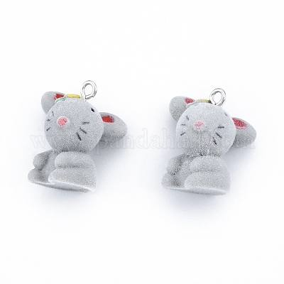 Подвески из непрозрачной смолы X-RESI-T053-01-1