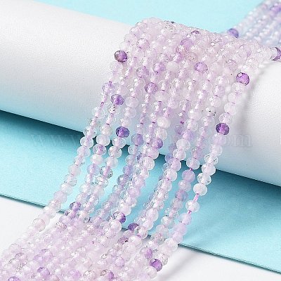 Natürlichen Amethyst Perlen Stränge&nbsp;G-J400-C03-01-1
