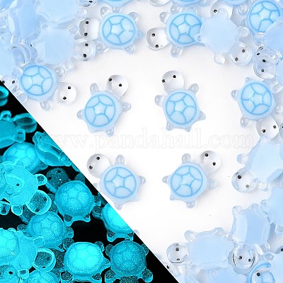 Светящиеся кабошонов смолы&nbsp;RESI-U003-03D-1