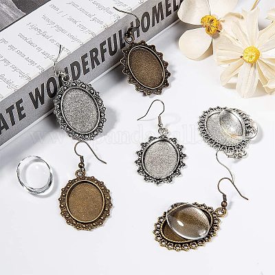 DIY серьги решений DIY-PH0025-76-WH-1