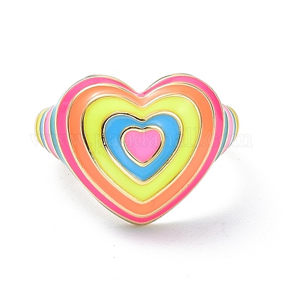 Манжеты из латуни с эмалью RJEW-P023-21G-E-1