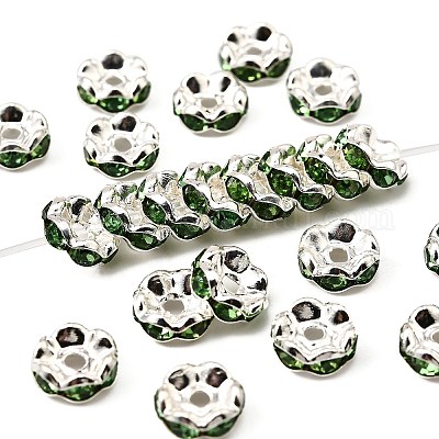 Латунь марки А горный хрусталь Spacer бисер RSB030NF-10-1