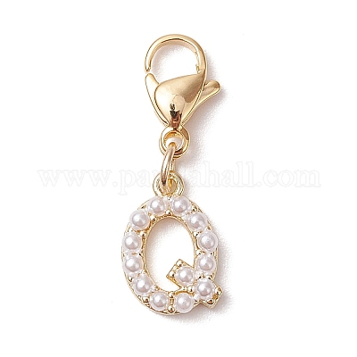 26 шт. 26 стиля латунных и пластиковых искусственных жемчужных подвесных украшений HJEW-JM03174-1