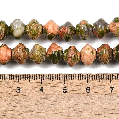 Природные Unakite бисер нитей G-P595-C06-01-1