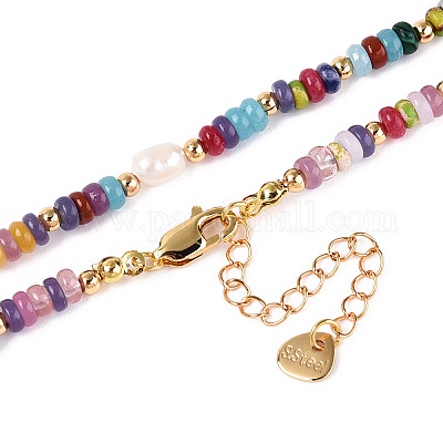 Женские бусины из натурального агата NJEW-T017-02G-1