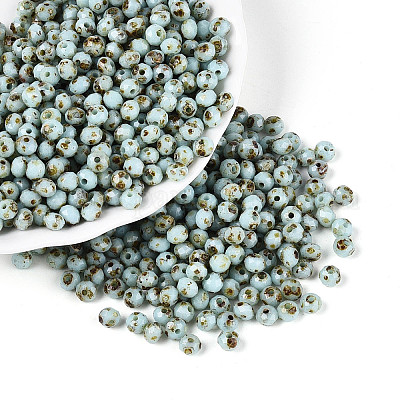 Выпечка краска стеклянные бусины&nbsp;SEED-N011-03B-1