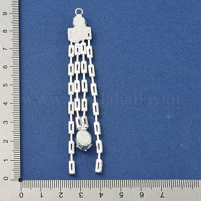 Ciondoli rhinestone in ottone&nbsp;KK-I715-03S-03-1
