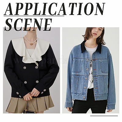 40 шт. 5 стильных латунных пуговиц с 4 отверстиями BUTT-GF0001-07B-1