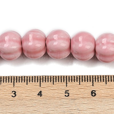 Фарфоровые бусины ручной работы PORC-F011-01-1