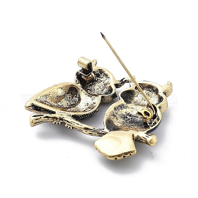 Сплав эмали броши&nbsp;JEWB-C037-32B-AG-1