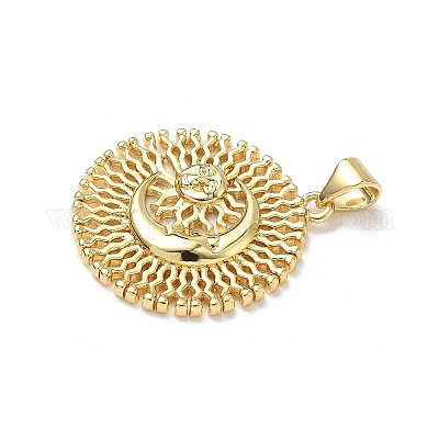 Латунные подвески KK-P330-02D-G-1