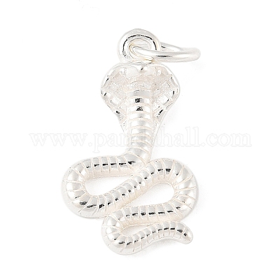 925 подвеска в виде змеи из стерлингового серебра с соединительными кольцами STER-R013-12S-1