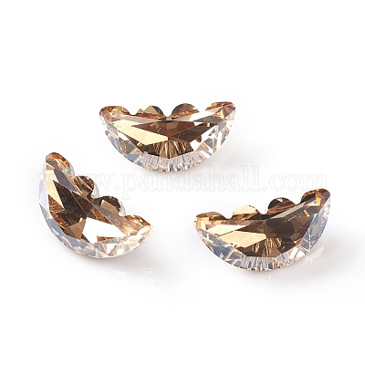 Стеклянные стразы кабошоны RGLA-F066-C02-1