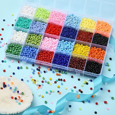 DIY стеклянные семена и диски DIY-YW0005-31-1