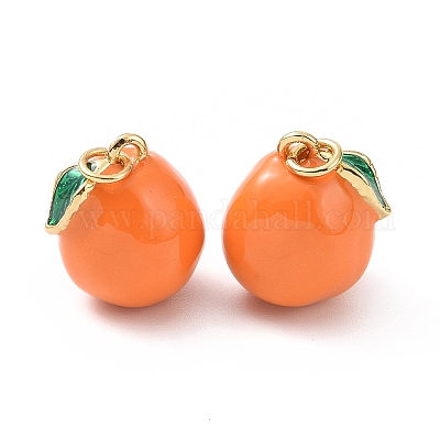 Латунь эмаль подвески KK-O140-05G-1