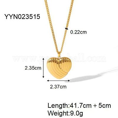 Стильные комплекты из серег-гвоздиков и ожерелий с подвесками из нержавеющей стали 304 для женщин IR7805-1-1