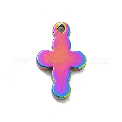 Ионное покрытие (ip) 304 нержавеющая сталь подвеска со стразами STAS-F282-09MC-1