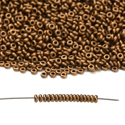 Полукруглые бусины toho 8/0 SEED-DR08-0221F-1