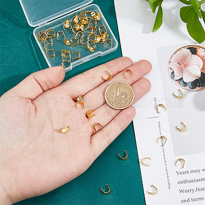 60 шт. защелкивающиеся дужки из нержавеющей стали 201&nbsp;STAS-DC0016-86-1