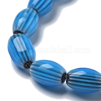 Ручной работы millefiori стеклянные бусины нитки LAMP-F035-12P-1