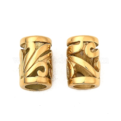 304 нержавеющая сталь европейские бусины STAS-F212-078G-1