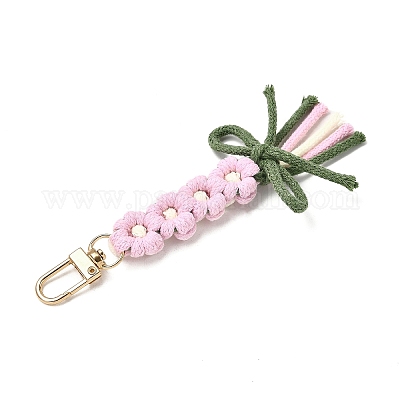 Хлопок подвесные украшения HJEW-TA00396-03-1