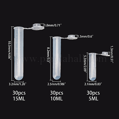 Прозрачная одноразовая пластиковая центрифужная трубка&nbsp;CON-GB0001-01-1