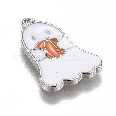 Подвески из сплава с эмалью на тему Хэллоуина ENAM-J649-04P-1