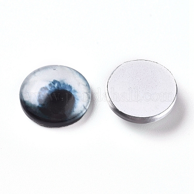 Кабошоны из стекла GLAA-WH0015-22A-03-1