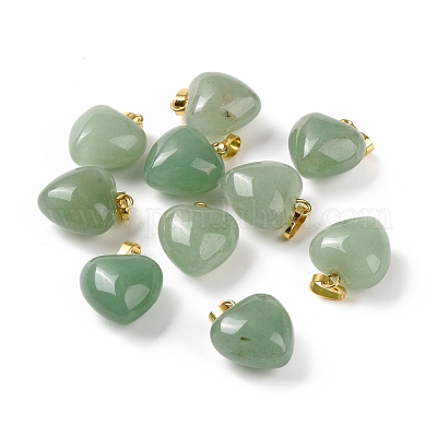 Естественный зеленый авантюрин подвески G-I311-A06-G-1