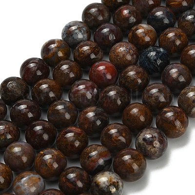 Натуральные пиеттеритные бусины G-L642-B16-12mm-1