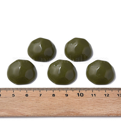 Непрозрачные акриловый кабошоны MACR-S373-138-A10-1