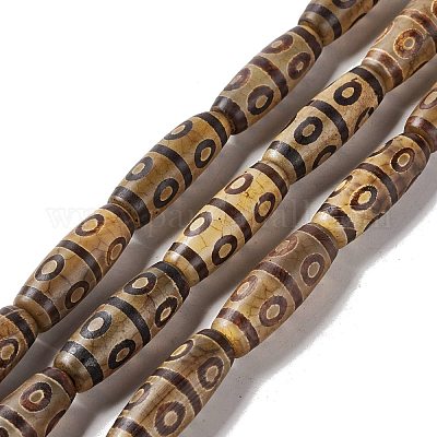 Тибетского стиля DZI бисер нитей G-A024-01P-1