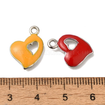 Латунь эмаль подвески&nbsp;FIND-C065-17P-1