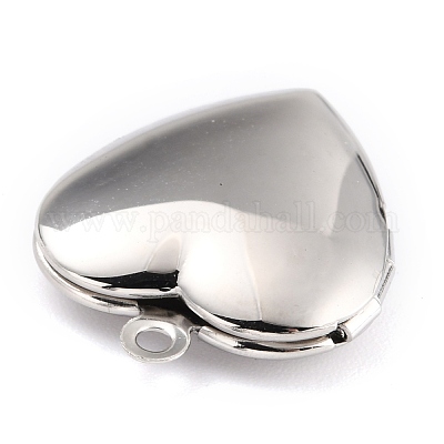 Не тускнеющие подвески-медальоны из нержавеющей стали 316 STAS-L258-004C-P-1