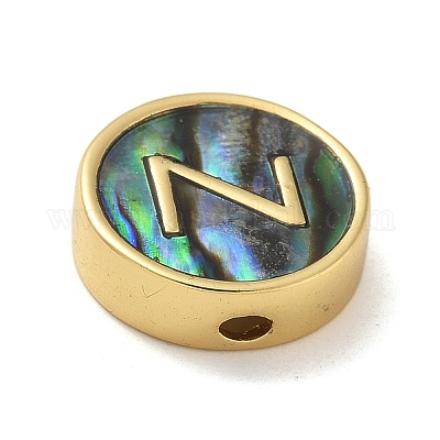 Латунные бусины KK-U046-17G-Z-1