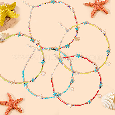 5 шт. 5 цвета NJEW-CY0001-04-1