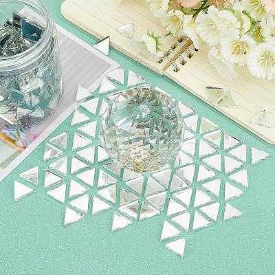 Зеркальная стеклянная мозаика DIY-OC0005-50-1