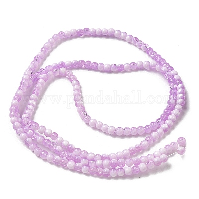 Стеклянные бусины кракле X1-GLAA-U001-4mm-04-1