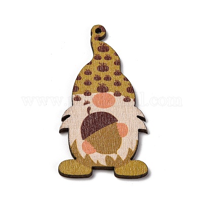 Печатные подвески дерева WOOD-B009-02F-1