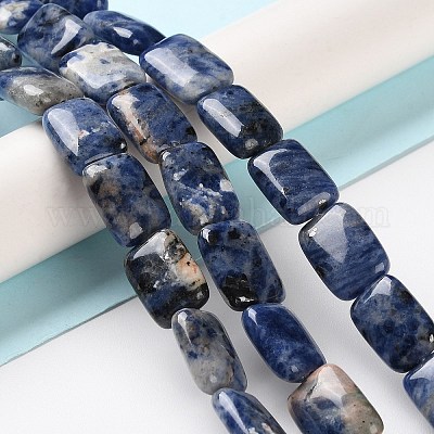 Природный содалит бисер нитей G-K357-D15-01-1