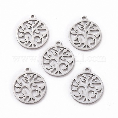 Подвески из нержавеющей стали 201 STAS-S105-JN890-01-1