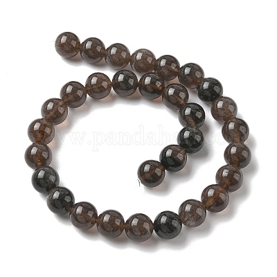 Натуральные ледяные обсидиановые бусинки G-P590-A03-12mm-01-1