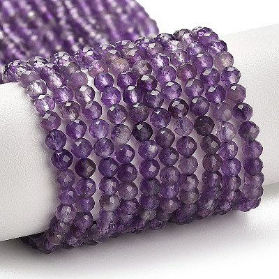 Natürlichen Amethyst Perlen Stränge&nbsp;G-K373-B03-03-1