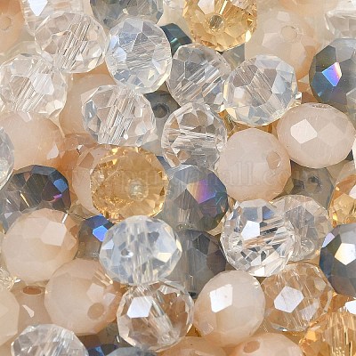 Стеклянные бусины EGLA-A034-LM8mm-37-1