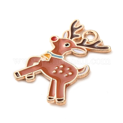 Подвески из эмали и сплава ENAM-B030-02G-11-1