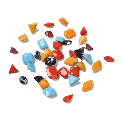 Стеклянные стразы кабошоны RGLA-G023-11-1